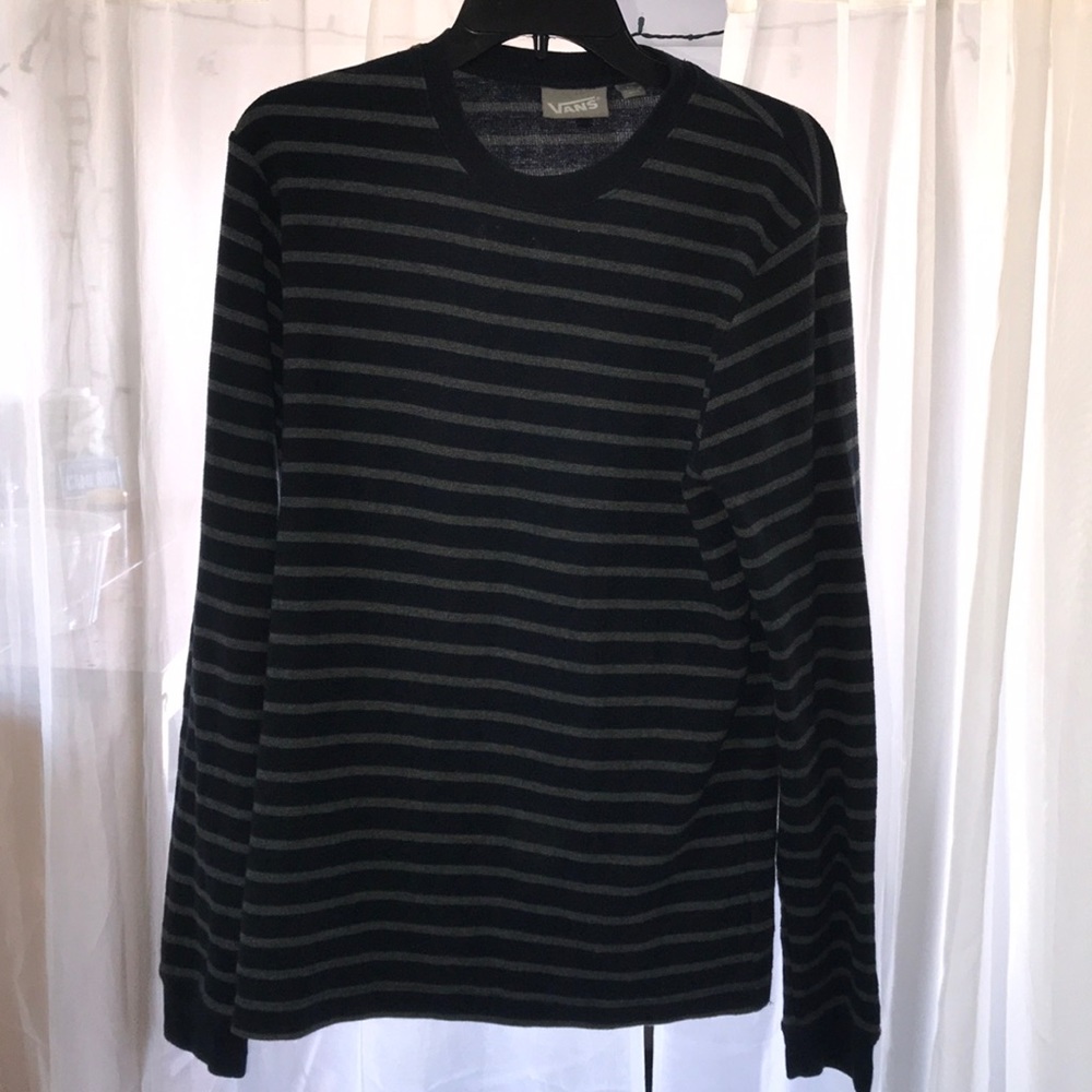 Long sleeved stripped shirt